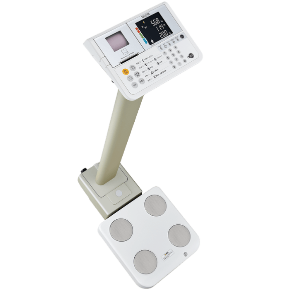 タニタデュアル周波数体組成計を使って、体内の状態を数値化